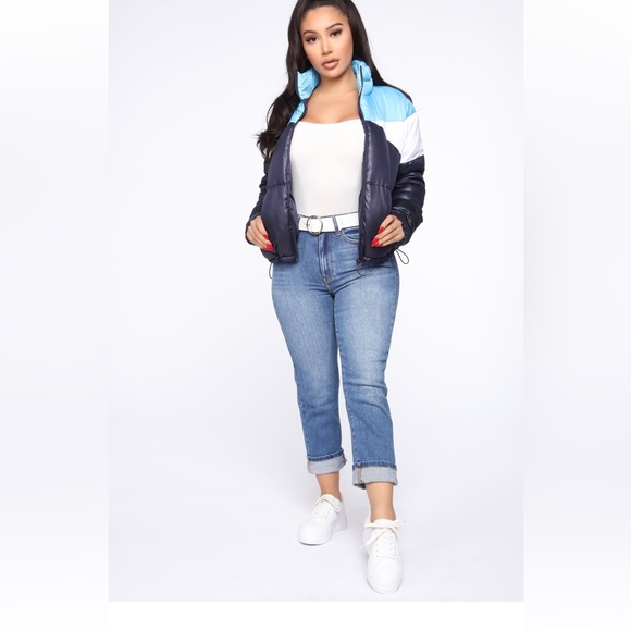 Rain won’t stop me puffer jacket - Picture 2 of 4